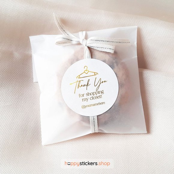 Thank You For Shopping My Closet Stickers with Name • Poshmark Stickers - Picture 8 of 17